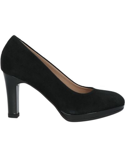 Donna Soft Court Shoes - Black