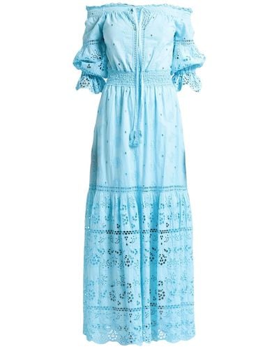 Temptation Positano Robe longue - Bleu