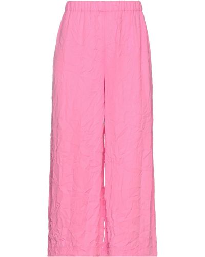Carla G Cropped Trousers - Pink