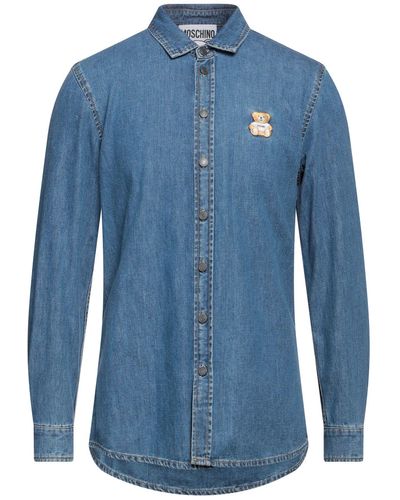 Moschino Camicia Jeans - Blu