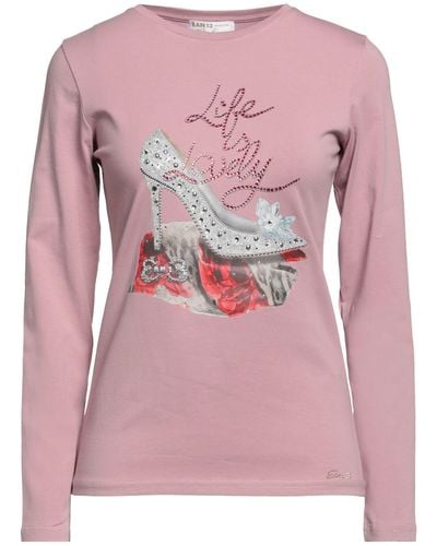 Ean 13 Love Pastel T-Shirt Cotton, Elastane - Pink