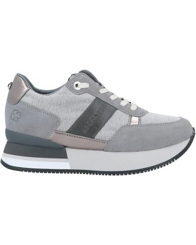Apepazza Light Sneakers Soft Leather, Textile Fibers - Gray