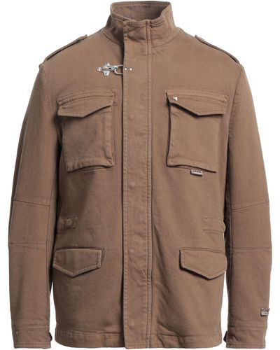 Berna Denim Outerwear - Brown