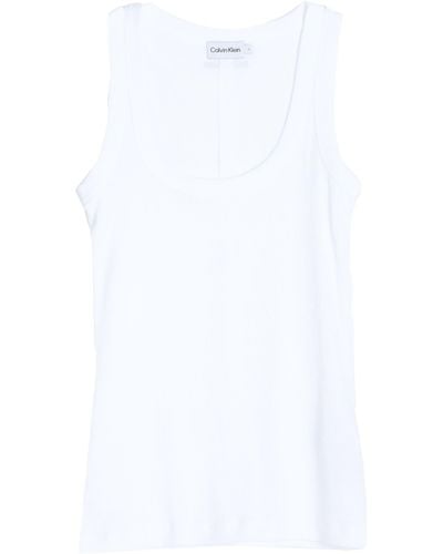 Calvin Klein Camiseta de tirantes - Blanco