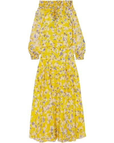 Eywasouls Malibu Long Dress - Yellow