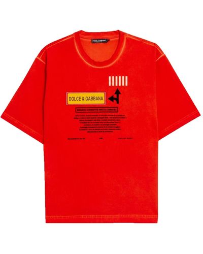 Dolce & Gabbana T-shirt - Red