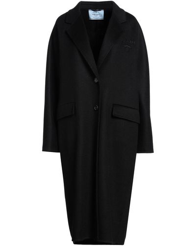 Prada Coat Cashmere - Black