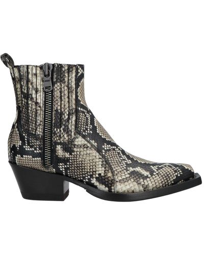 Barracuda Ankle Boots - Grey