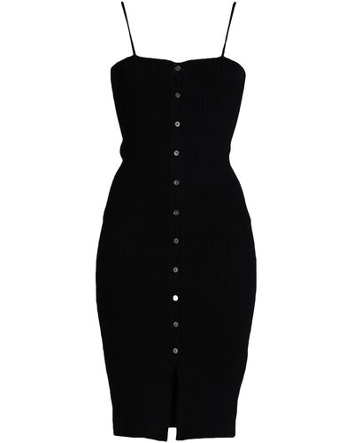 AURALEE Midi Dress - Black