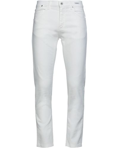 UNIFORM Denim Trousers - White