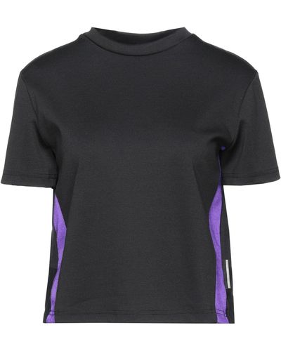 Low Brand T-Shirt Polyester, Viscose, Lycra, Virgin Wool, Cotton - Black
