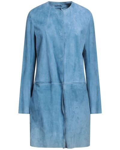 Salvatore Santoro Overcoat & Trench Coat - Blue