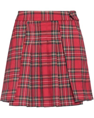 ..,merci Mini Skirt - Red