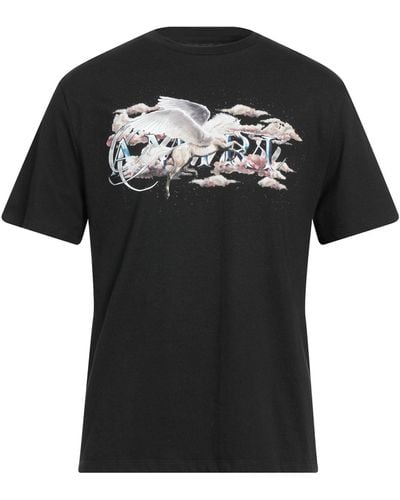 Amiri Camiseta con estampado Pegasus Script - Negro