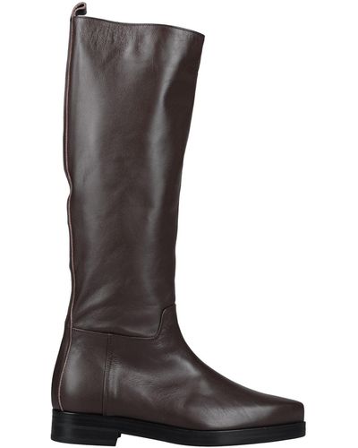 Low Classic Knee Boots - Brown