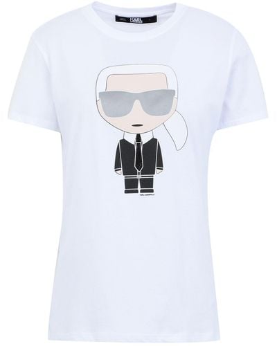 Karl Lagerfeld T-shirts - Weiß