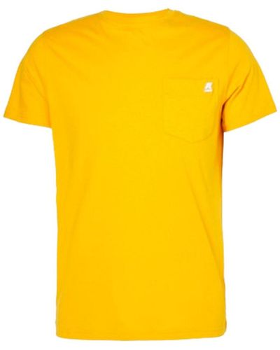 K-Way T-shirts - Gelb