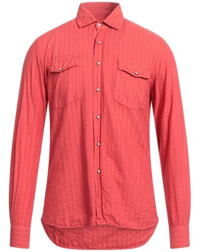 Original Vintage Style Camisa - Rojo