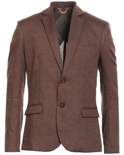 Imperial Suit Jacket - Brown