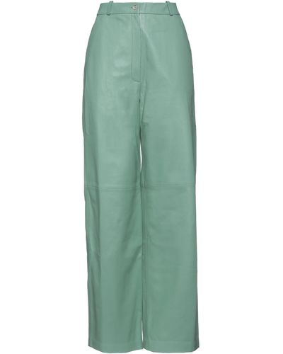 Green Loulou Studio Pants, Slacks and Chinos for Women | Lyst