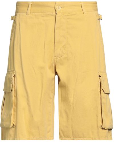 Addiction Shorts & Bermuda Shorts - Yellow