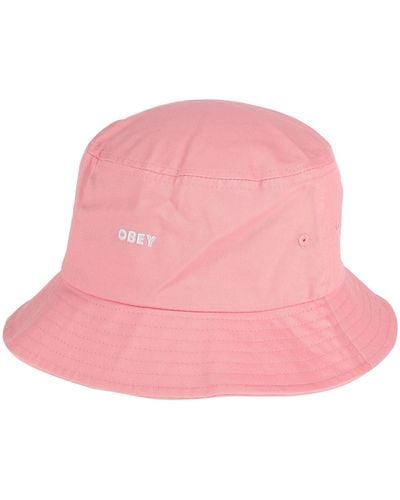 Obey Hat - Pink