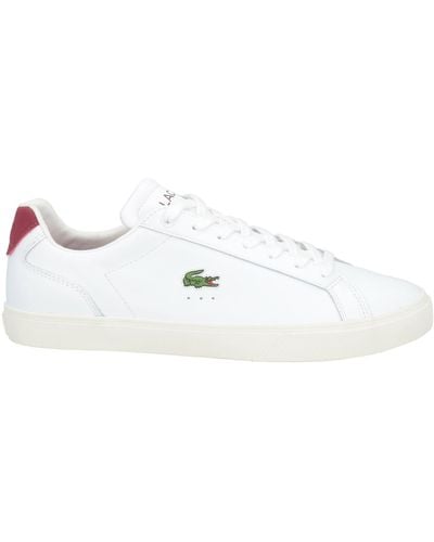 Lacoste Trainers Leather - White