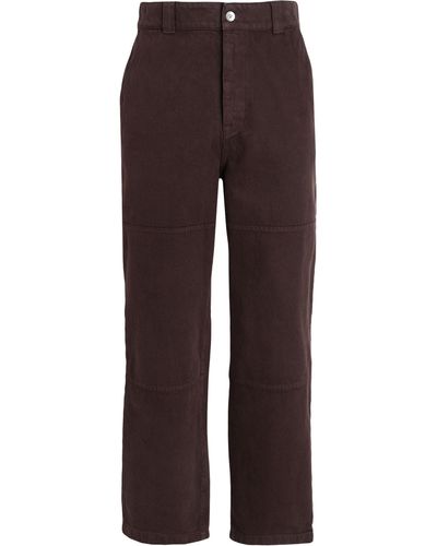 NINETY PERCENT Pantalon en jean - Marron