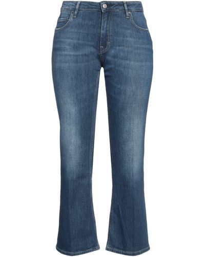 Haikure Cropped Jeans - Blu