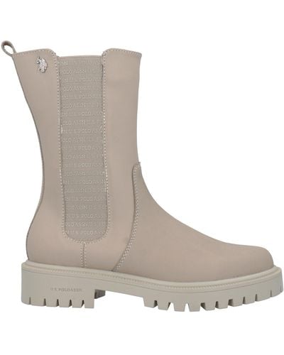U.S. POLO ASSN. Ankle Boots - Grey