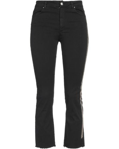 Ean 13 Love Cropped Trousers - Black