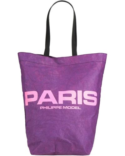Philippe Model Shoulder Bag - Purple