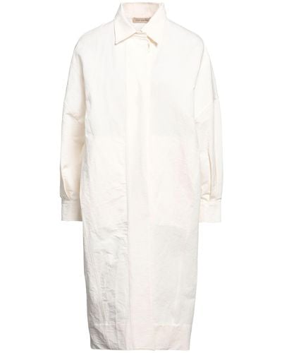 Gentry Portofino Overcoat & Trench Coat - White