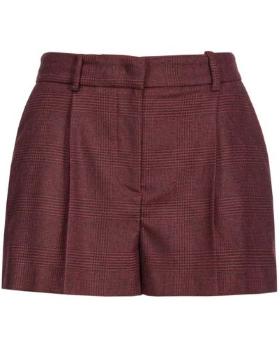 Pinko Shorts E Bermuda - Rosso