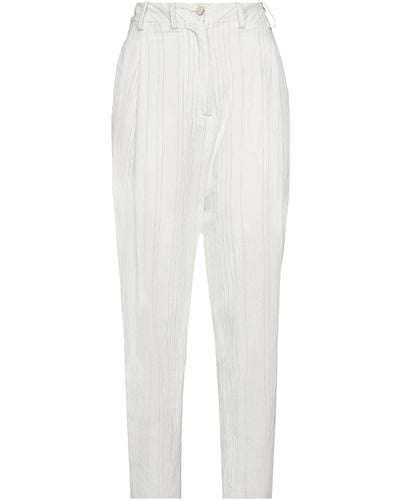 Masnada Trousers - White