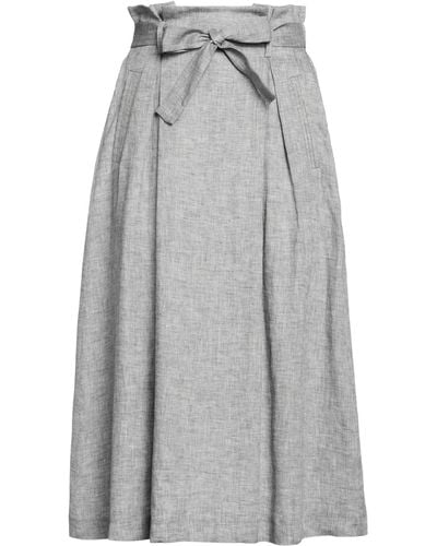 Peserico Midi Skirt - Grey
