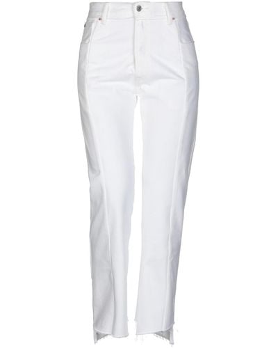 Vetements Pantalon en jean - Blanc