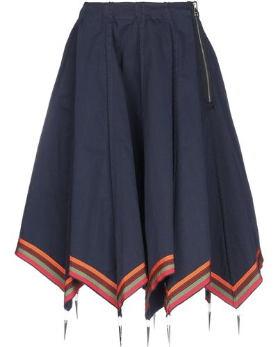 JW Anderson Midi Skirt - Blue