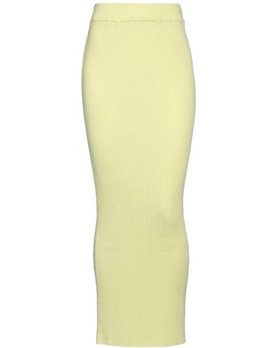 Soallure Maxi Skirt - Yellow
