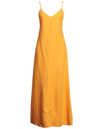 Patrizia Pepe Vestido largo - Amarillo