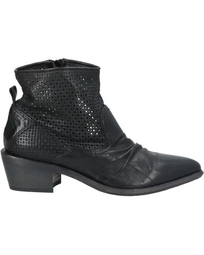 Laura Bellariva Ankle Boots Leather - Black
