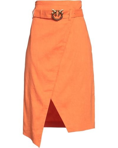Pinko Midi Skirt - Orange