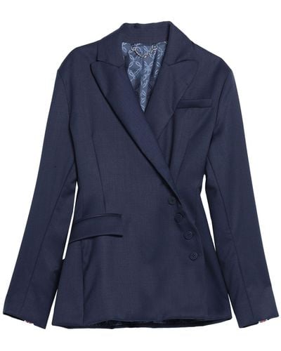 Charles Jeffrey Suit Jacket - Blue