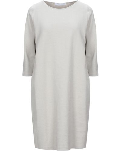 Harris Wharf London Mini Dress - Gray