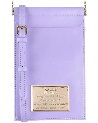 Love Moschino Covers & Cases Polyurethane - Purple