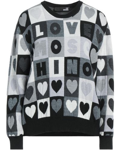 Love Moschino Pullover - Gris