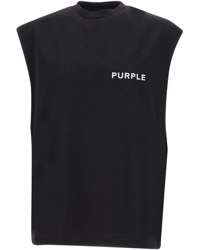 Purple Camiseta - Negro