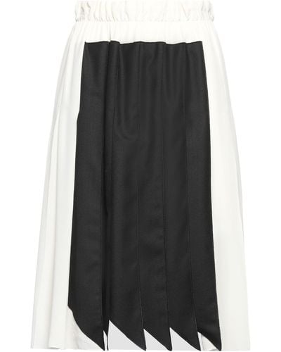 Victoria Beckham Midi Skirt - Black