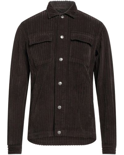 MASTRICAMICIAI Dark Shirt Cotton - Black