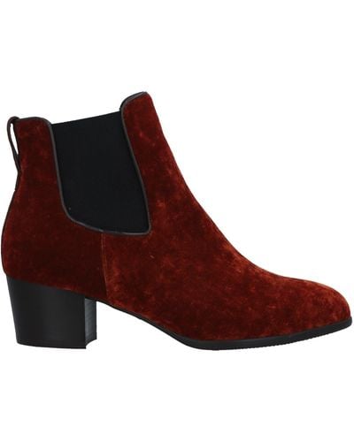 Hogan Ankle Boots - Red